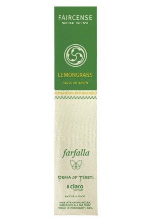 FAIRCENSE Bâtons d'encens Lemongr/Rel Earth 10 pièces