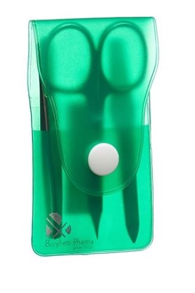 BORGHETTI Manicure Set de voyage 3 pièces couleurs ass