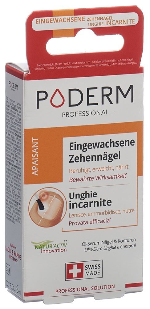 PODERM Ongles incarnés 8ml