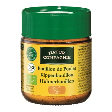 NATURE COMPAGNIE Bouillon de poule Bio Bocal 100g