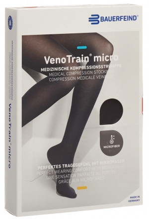 Bauerfeind VT MICRO AT KKL2 S n/l geschlossene Fussspitze schwarz Bauerfeind VT MICRO AT KKL2 S n/l geschlossene Fussspitze schwarz
