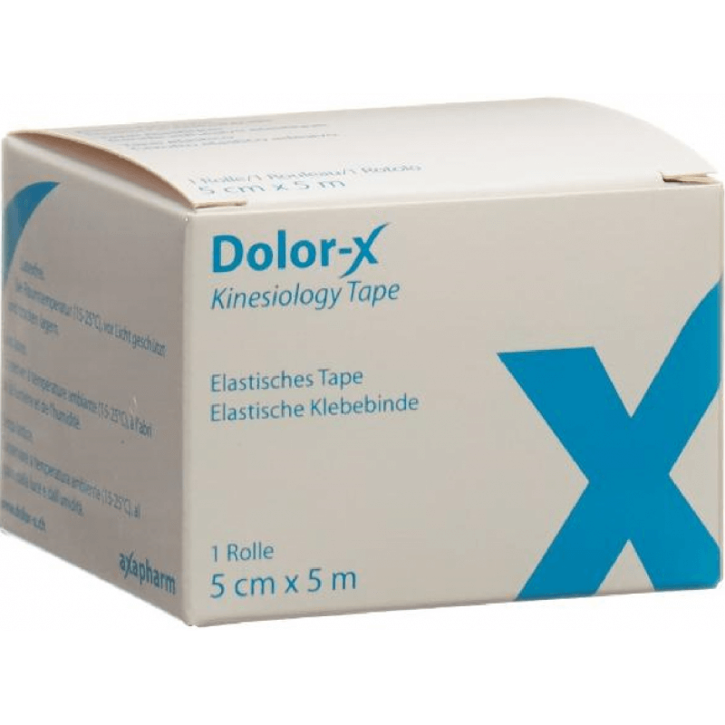 Dolor-X Kinesiology Tape 5cmx5m bleu