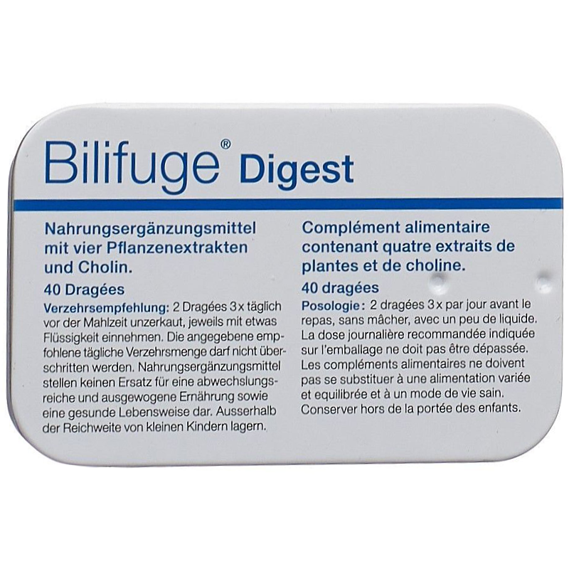 Bilifuge Digest Drag 40 pièces
