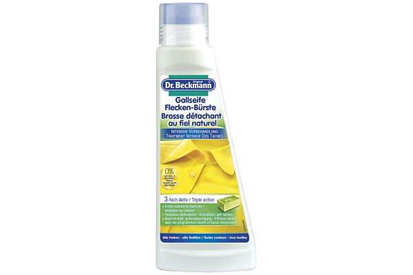 Beckmann Brosse à détacher PreWash avec savon au fiel naturel 250ml Beckmann Brosse à détacher PreWash avec savon au fiel naturel 250ml