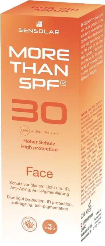 SENSOLAR Face plus que Crème visage anti-âge SPF30 20ml SENSOLAR Face plus que Crème visage anti-âge SPF30 20ml