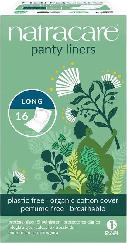 Natracare Protège-slips longs 16 pièces