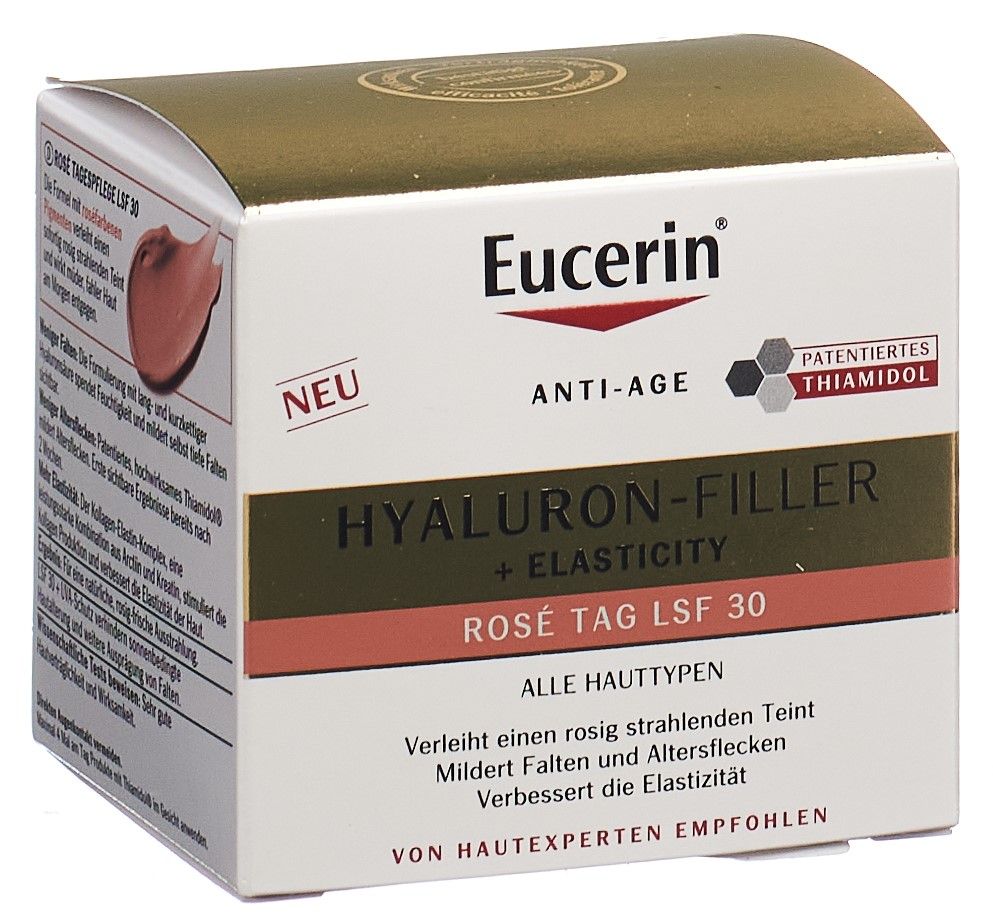 EUCERIN HYALURON-FILL+ELAST Jour Rose SPF30 50ml EUCERIN HYALURON-FILL+ELAST Jour Rose SPF30 50ml