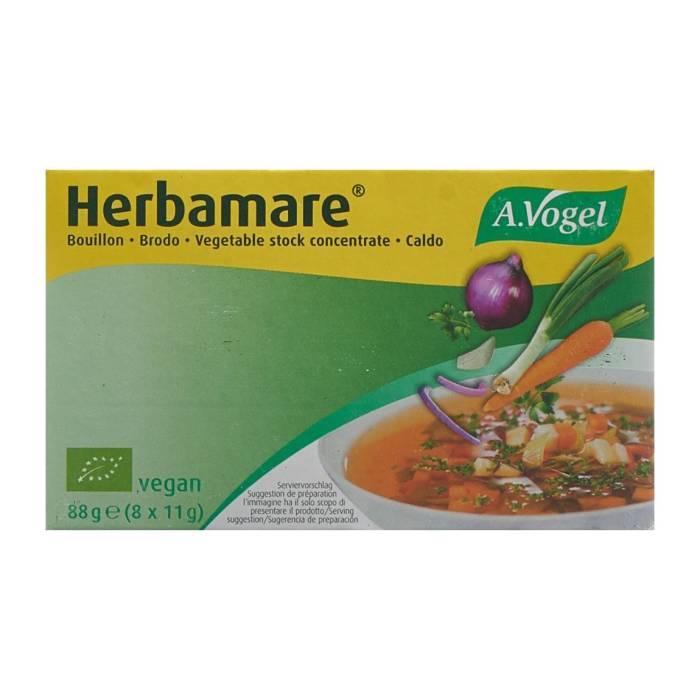 A. Vogel Herbamare bouillon cube bio 8 x 11g A. Vogel Herbamare bouillon cube bio 8 x 11g
