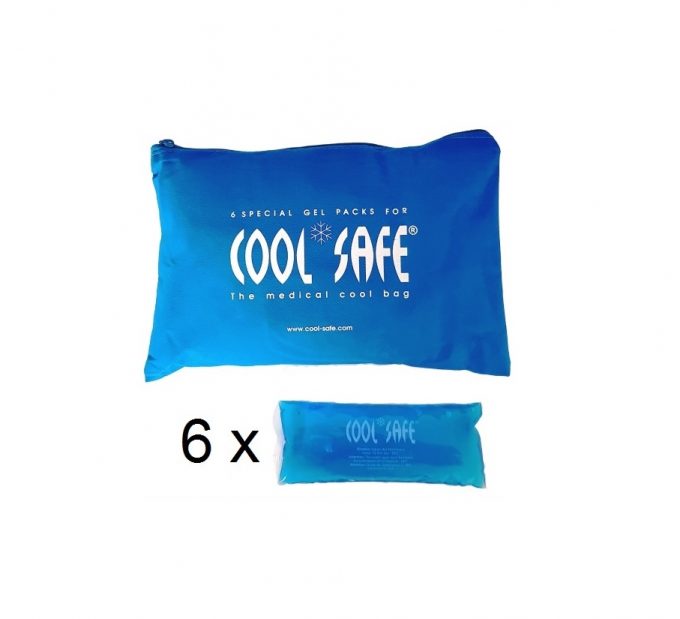 COOL*SAFE Kit d'accumulateurs de froid, 6 accumulateurs COOL*SAFE Kit d'accumulateurs de froid, 6 accumulateurs