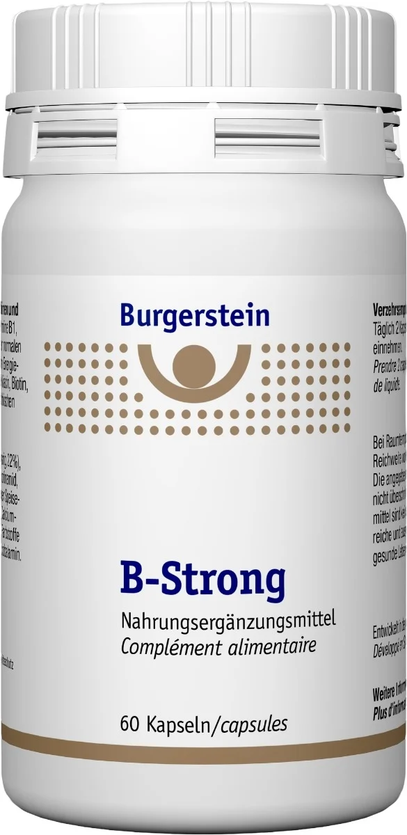 BURGERSTEIN B-Strong Capsules 60 pièces