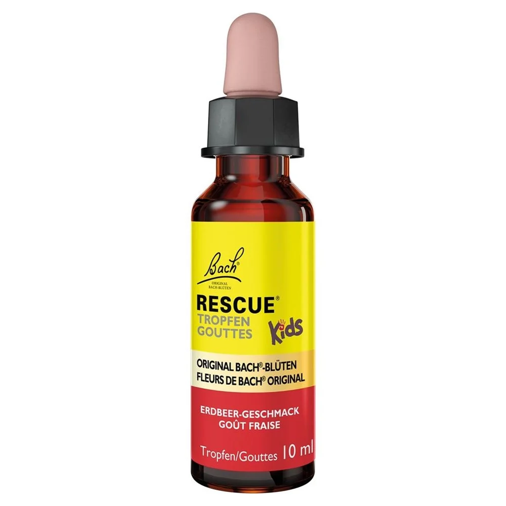 RESCUE Kids gouttes fraise 10ml