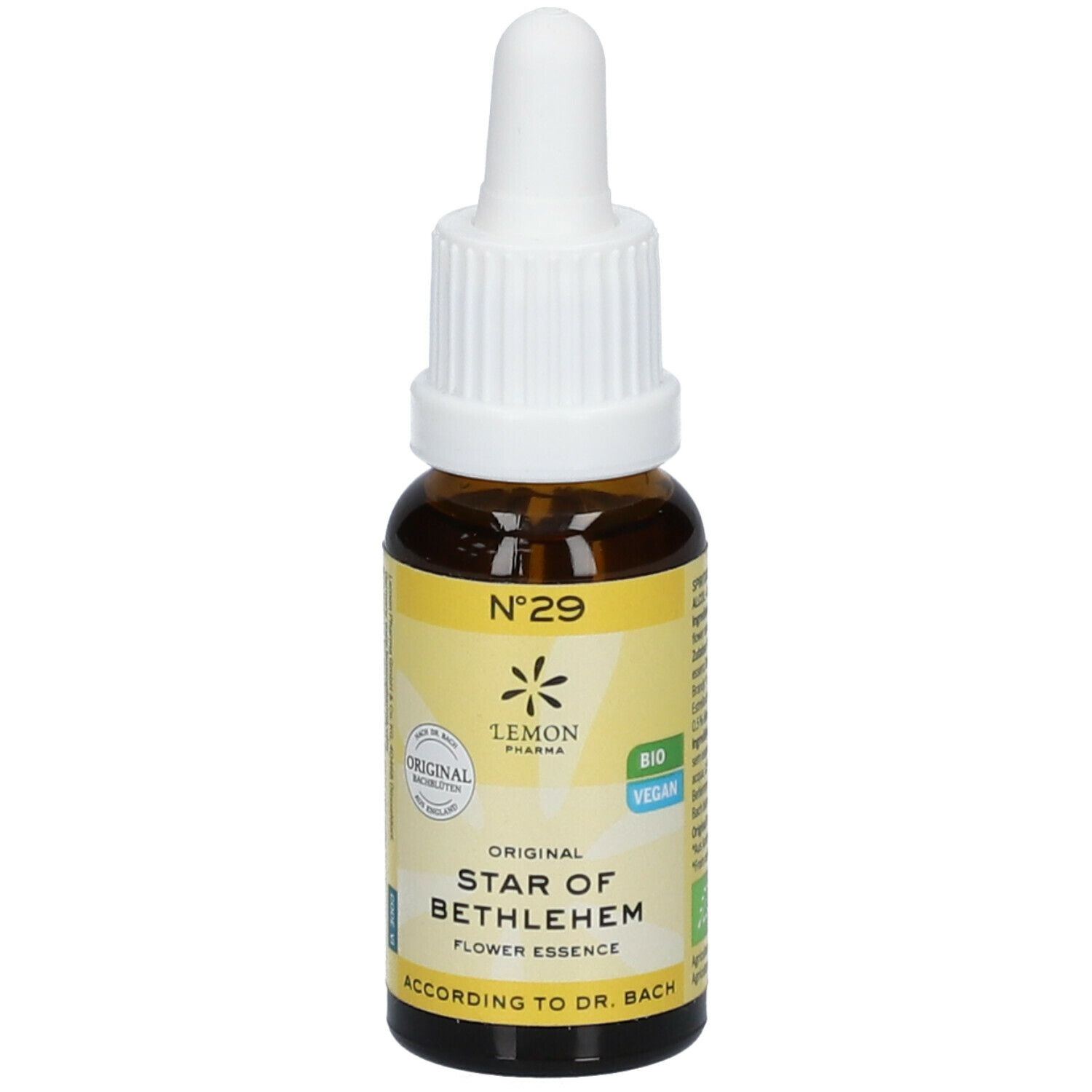 LEMON PHARMA Dr Bach 29 Étoile de Bethléem 20ml LEMON PHARMA Dr Bach 29 Étoile de Bethléem 20ml