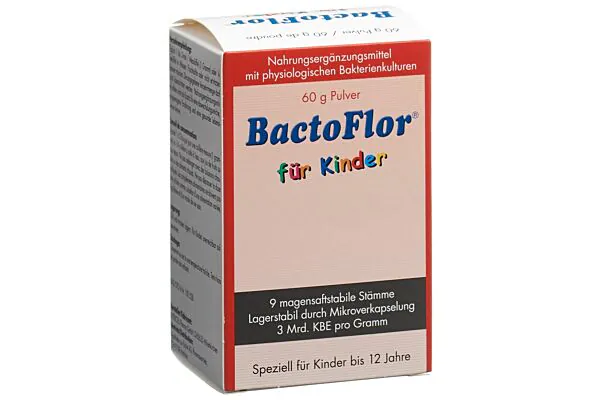 BACTOFLOR pour enfants Plv Ds 60g BACTOFLOR pour enfants Plv Ds 60g