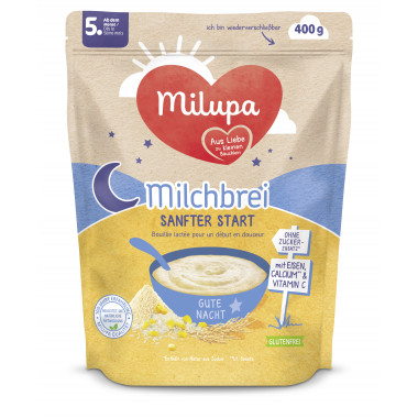 Milupa Bonne Nuit Début Doux 5m+ 400g