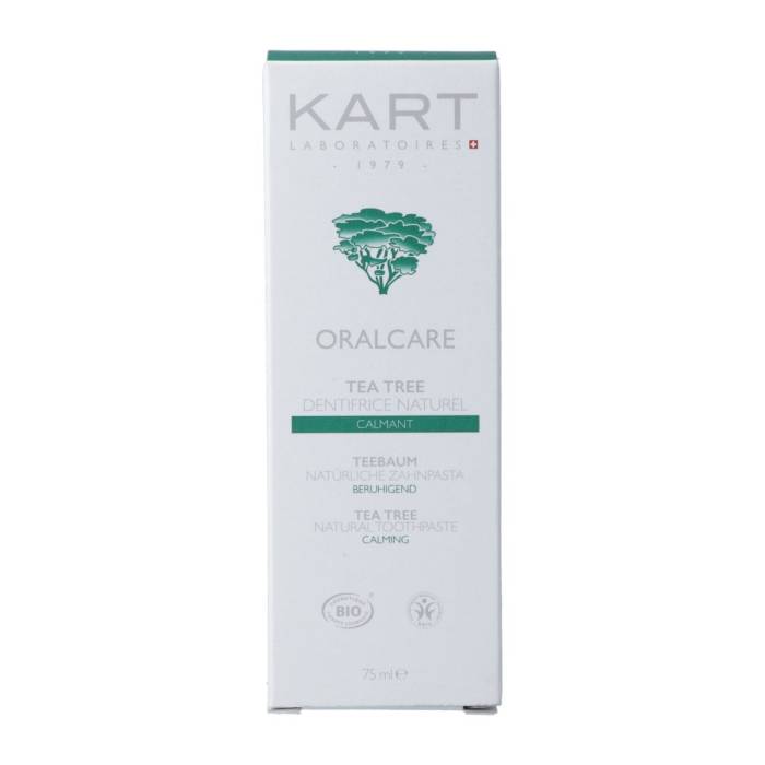 KART dentifrice argile Oralcare arbre à thé 75ml