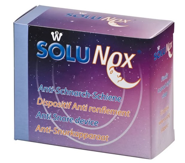 SOLUNOX gouttière anti-ronflement transparente