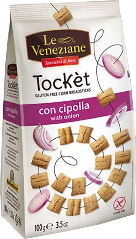 LE VENEZIANE Tocket à l'oignon sans gluten 100 g