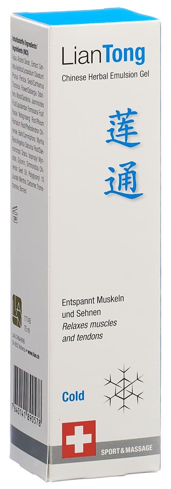 LianTong Chinese Herbal Emulsion Gel Cold 75ml