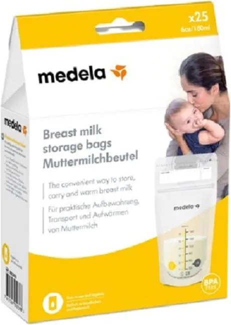 Medela Sachets pour lait maternel 25 pièces Medela Sachets pour lait maternel 25 pièces