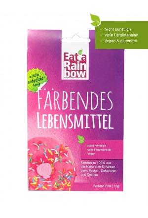 Aliment colorant EAT A RAINBOW rose Btl 10g Aliment colorant EAT A RAINBOW rose Btl 10g