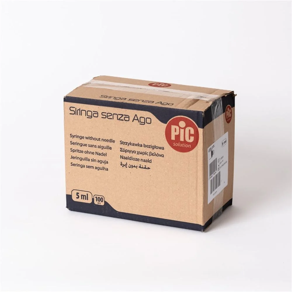 PIC SOLUTION Seringue à usage unique 5ml Luer zent 100 pièces