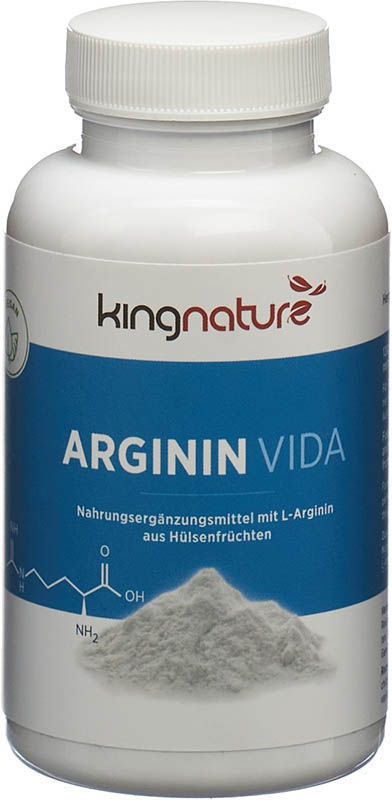 Kingnature Arginine Vida gélules 2250 mg Ds 120 pièces Kingnature Arginine Vida gélules 2250 mg Ds 120 pièces