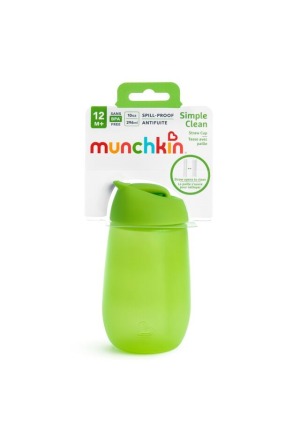 Bouteille à paille MUNCHKIN Simple Clean 296ml