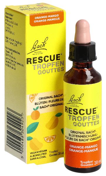 RESCUE gouttes orange mangue 20 ml RESCUE gouttes orange mangue 20 ml
