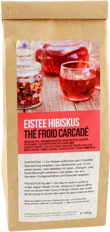 DIXA Thé glacé à l'hibiscus 100g