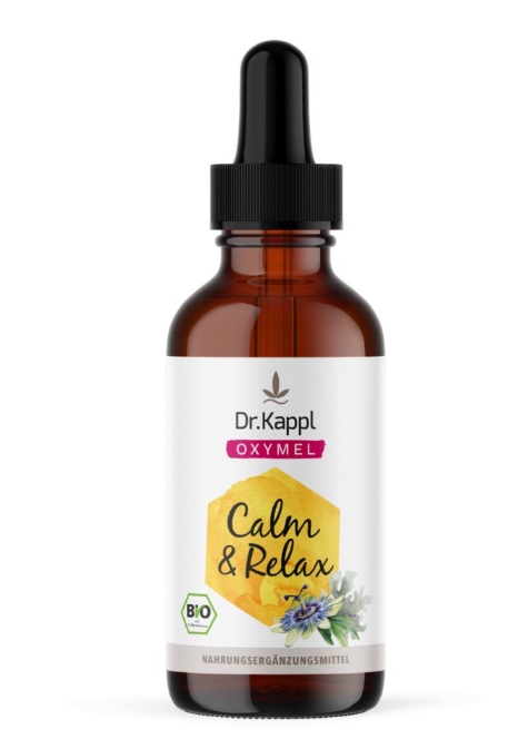 HonigKönig Oxymel, gouttes Calm & Relax, 58 g