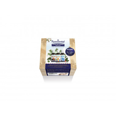 Coffret de Noël Puressentiel Mon coffret d'arômes pour un hiver détendu Coffret de Noël Puressentiel Mon coffret d'arômes pour un hiver détendu