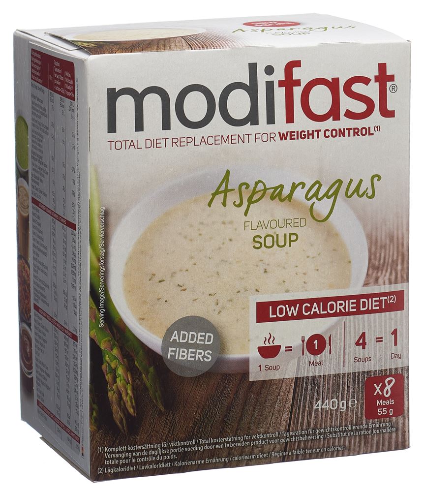 MODIFAST Soupe aux asperges 8 x 55g