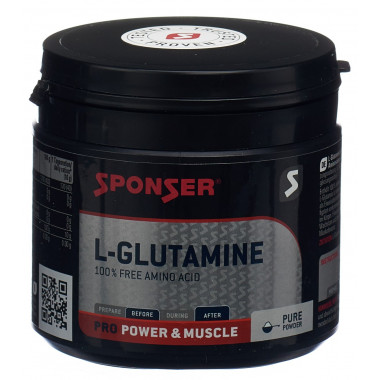 Sponser L Glutamine 100% Pure Neutral 350g Sponser L Glutamine 100% Pure Neutral 350g
