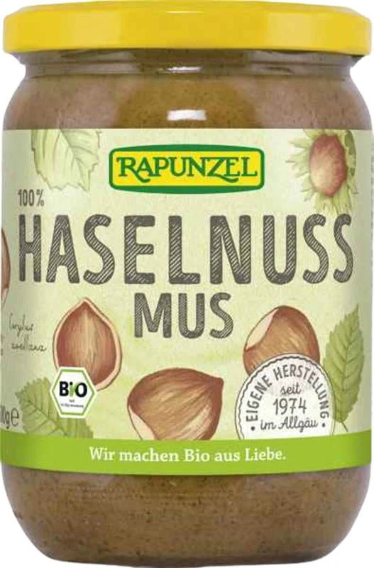 Purée de noisettes Rapunzel pot 500g Purée de noisettes Rapunzel pot 500g