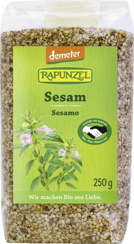 Rapunzel : sésame non décortiqué, 500 g