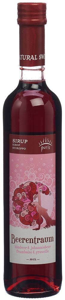 Sirop PURIS Pays magique Rêve de baies BIO 6 x 50cl