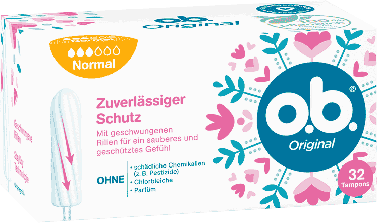 OB Tampons Original Normal 32 pièces OB Tampons Original Normal 32 pièces