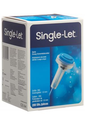 Autopiqueur Single-Let à usage unique 200 pièces