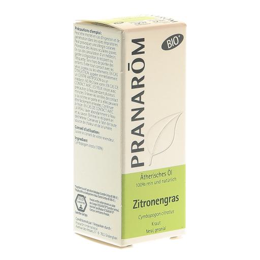 PRANAROM Citronnelle Herbe Éth/ Huile essentielle BIO Fl 10ml PRANAROM Citronnelle Herbe Éth/ Huile essentielle BIO Fl 10ml