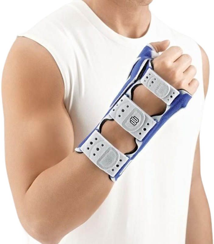 Orthèse de stabilisation MANULOC Rhizo Gr0 gauche titane