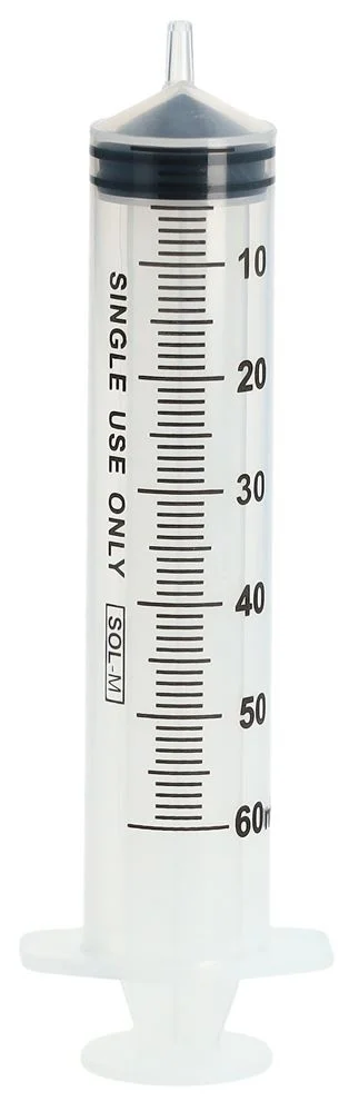 Seringue Sol-M sans aiguille 60ml EccentricTip 30 pièces