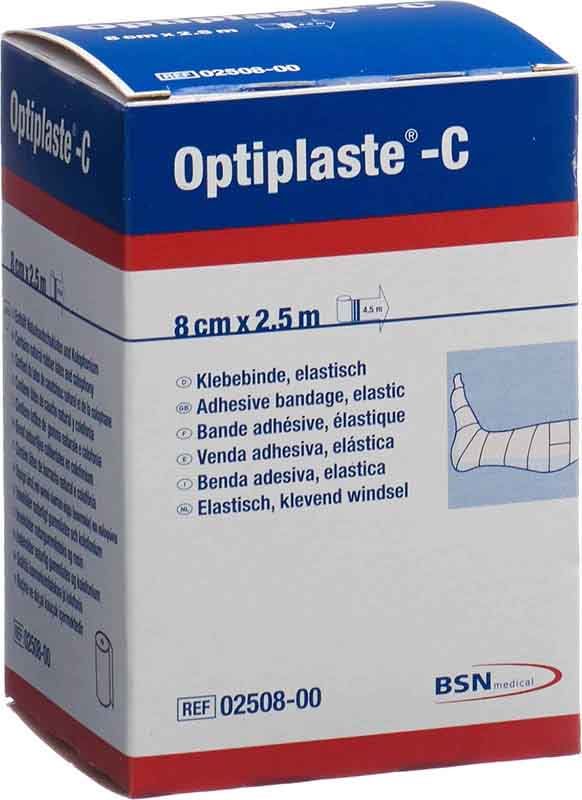 Bande de compression OPTIPLASTE-C 2.5mx8cm