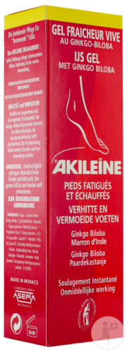 AKILEINE Gel de glace rouge au ginkgo biloba Tb 50 ml AKILEINE Gel de glace rouge au ginkgo biloba Tb 50 ml