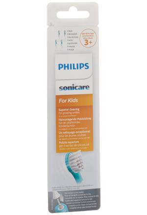 Philips Sonicare Brossettes de rechange Kids HX6034/33 4 ans 4 pièces Philips Sonicare Brossettes de rechange Kids HX6034/33 4 ans 4 pièces