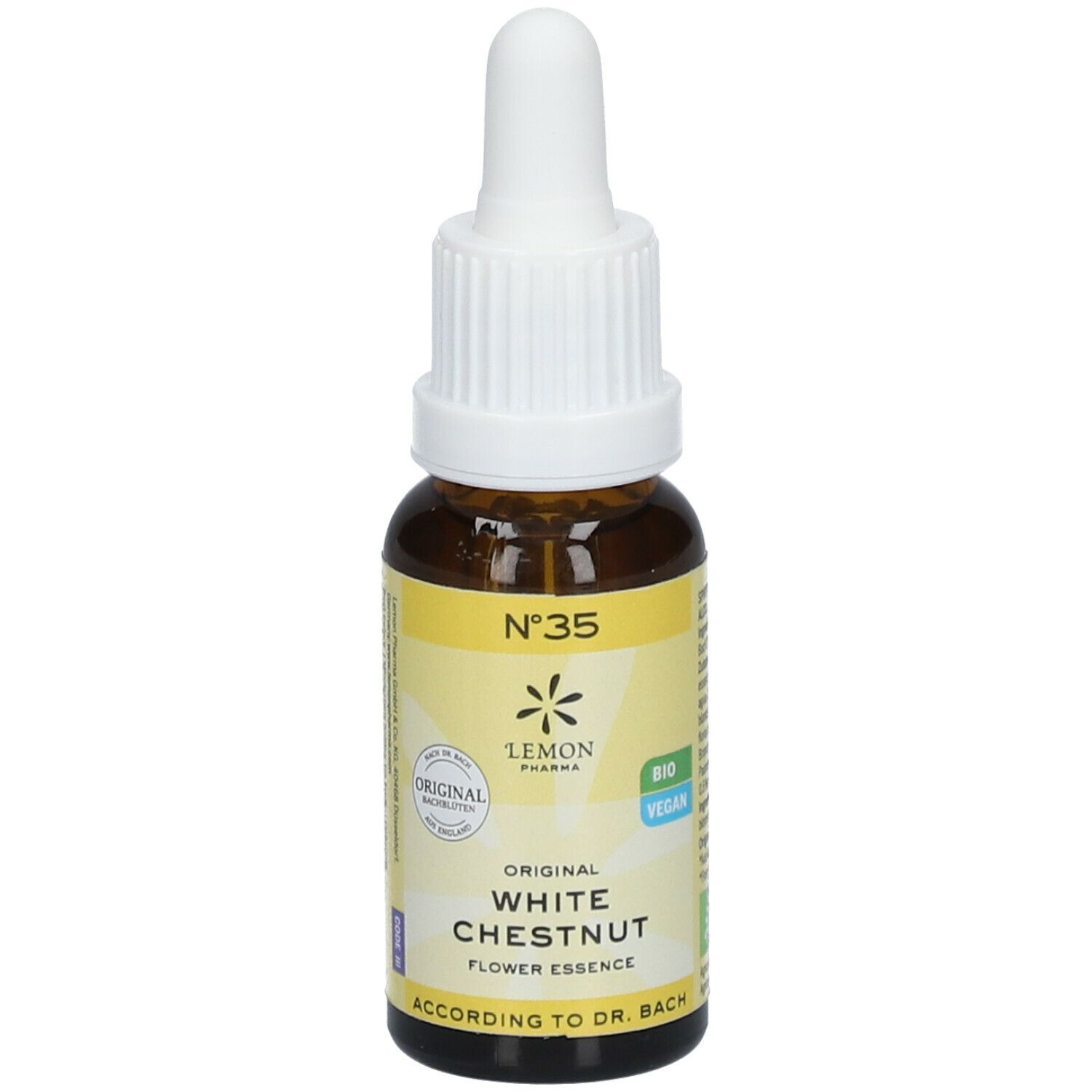 LEMON PHARMA Dr Bach 35 Marron d'Inde 20ml LEMON PHARMA Dr Bach 35 Marron d'Inde 20ml