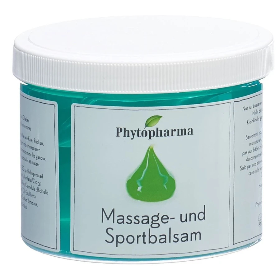 PHYTOPHARMA Baume de massage pour chevaux Baume de sport 500ml PHYTOPHARMA Baume de massage pour chevaux Baume de sport 500ml