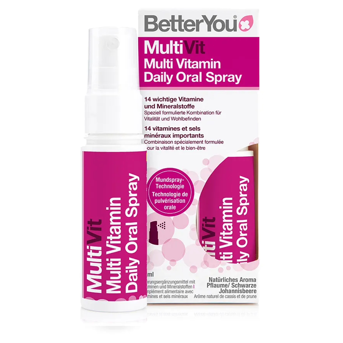 BetterYou MultiVit Daily Oral Spray 25ml BetterYou MultiVit Daily Oral Spray 25ml