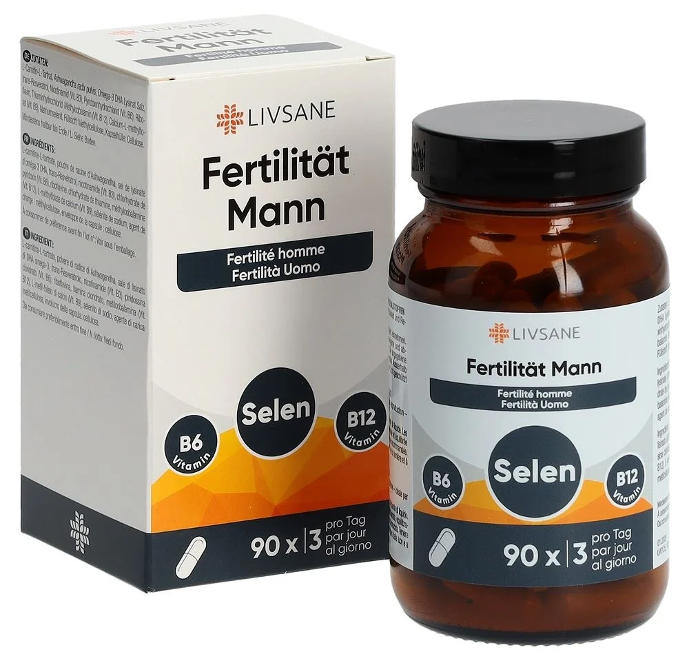 Livsane Fertilit ? homme gélules verre 90 pcs.