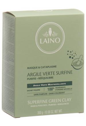 Laino argile verte montmorillonite 100% naturelle poudre surfine 300g