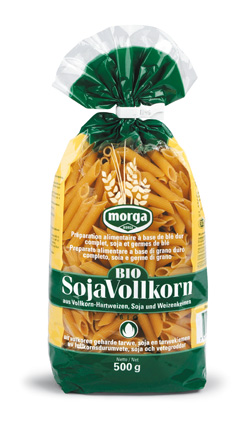 Macaronis au soja MORGA Bio Bourgeon 500g Macaronis au soja MORGA Bio Bourgeon 500g